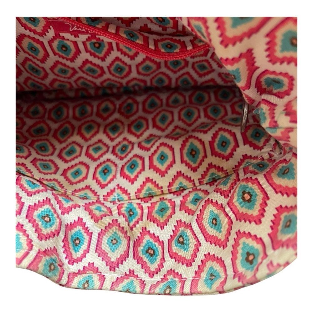VERA BRADLEY Cha Cha Bag Hand/Shoulder Purse Floral Multicolor Pink - Picture 9 of 9